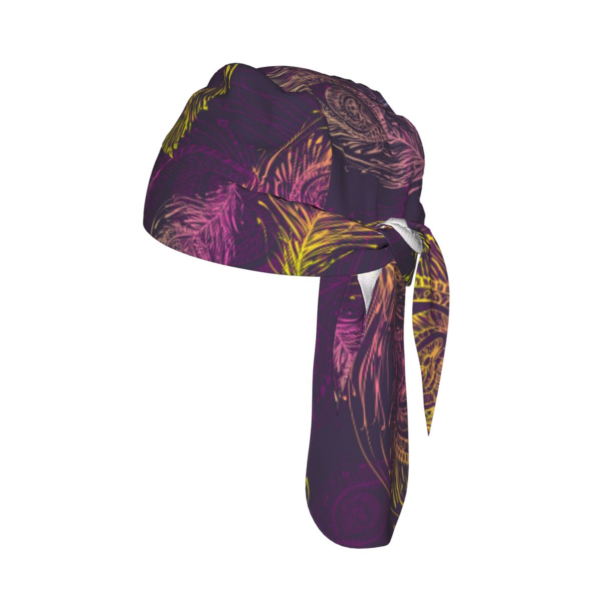 Outdoor Sport Background - Quick-drying Bandana Sun Protection Headscarf Peacock