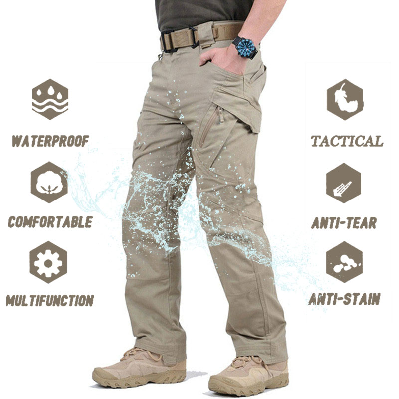 Outdoor Sport Hiking Pants - IX9 City Waterproof Tactical Pants Men