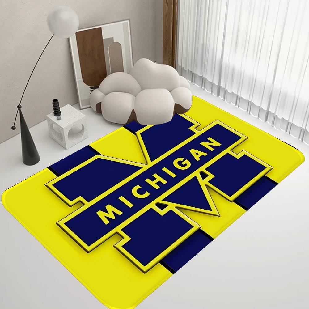 Outdoor Sport Live - sport M-MichiganS W-WolverineS team Floor Mat