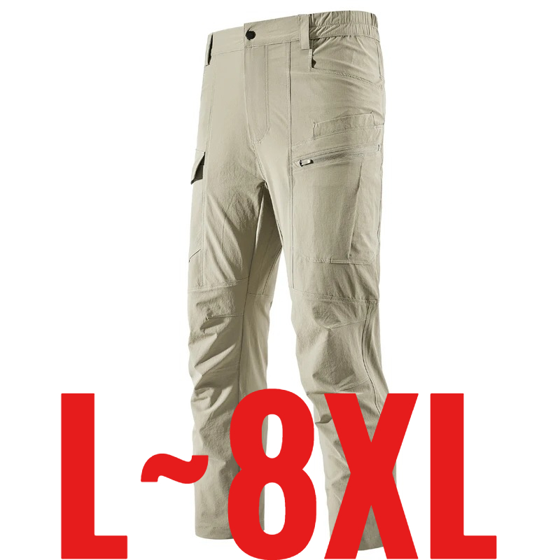 Plus Size 8XL Men's Casual Pan - Outdoor Sport Hiking Pants reseña y precio