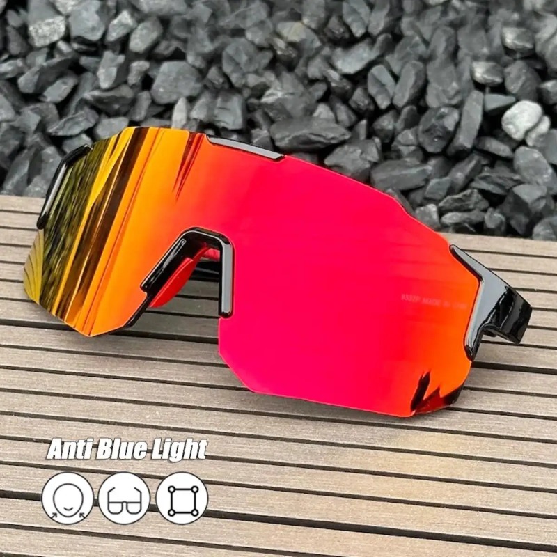 Square Cycling Sunglasses Larg - Outdoor Sport Glasses reseña y precio