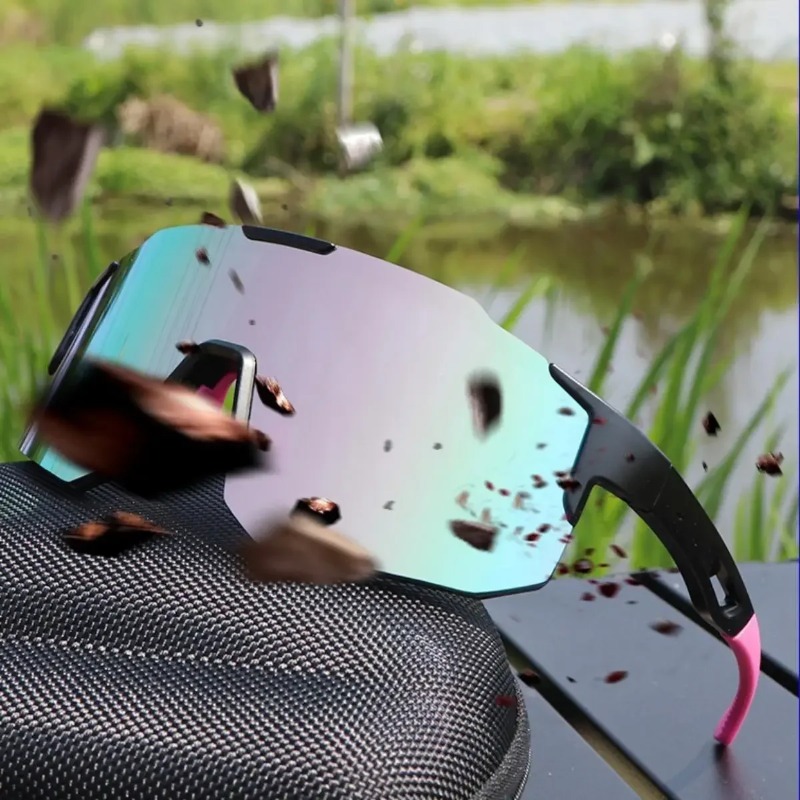 Square Cycling Sunglasses Larg - Outdoor Sport Glasses reseña y precio