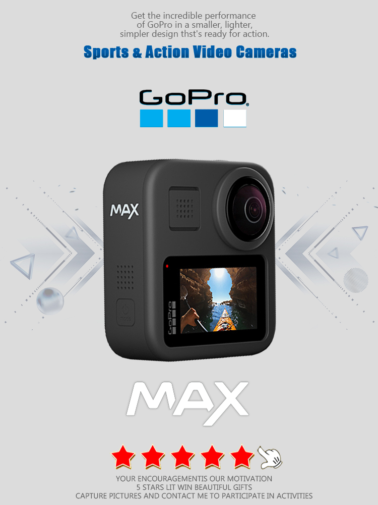 GoPro MAX 360 Action Camera wi - Outdoor Sport Live reseña y precio