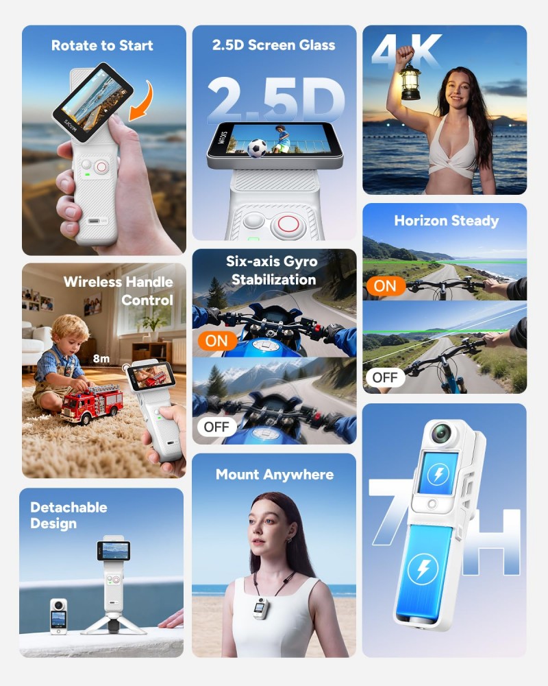 SJCAM New White C400 Pocket Ha - Outdoor Sport Live reseña y precio