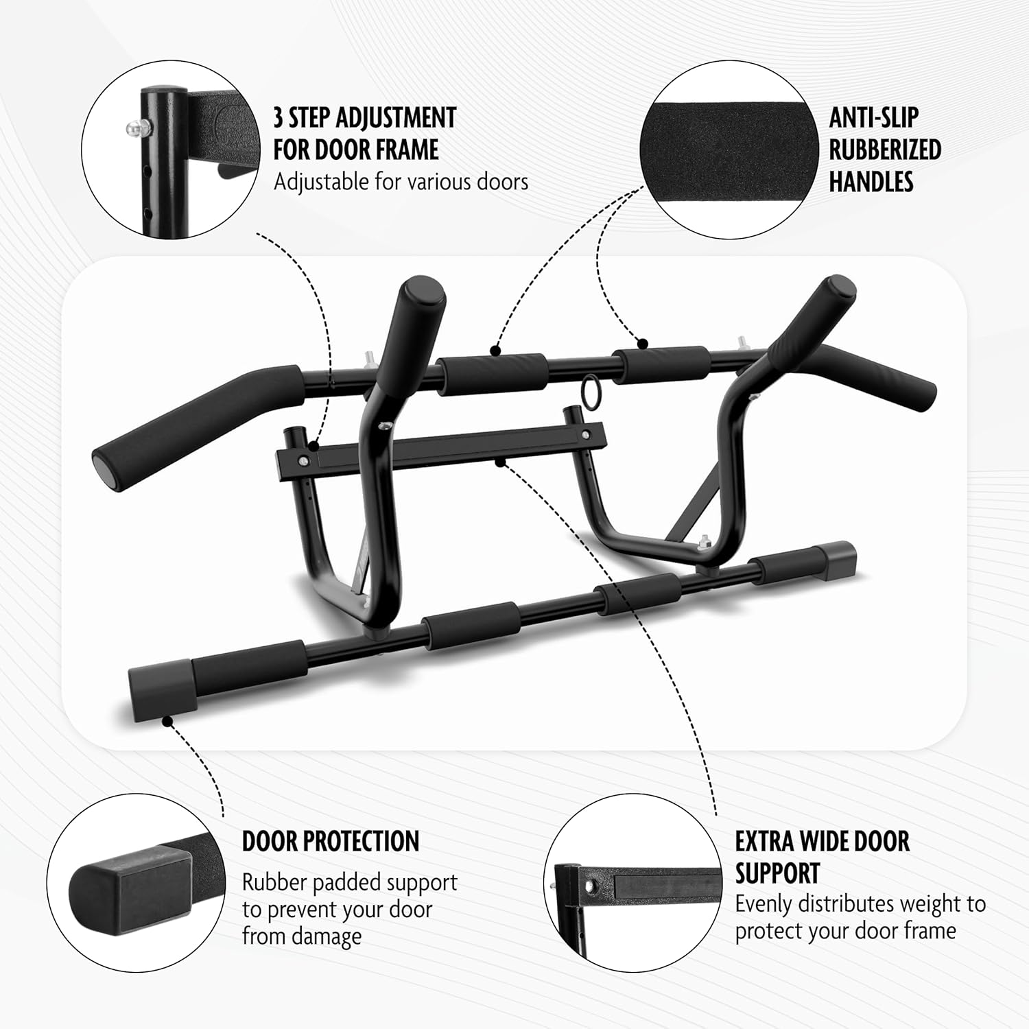 Pull Up Bar for Doorway - Upto - Chin Bar Doorway reseña y precio