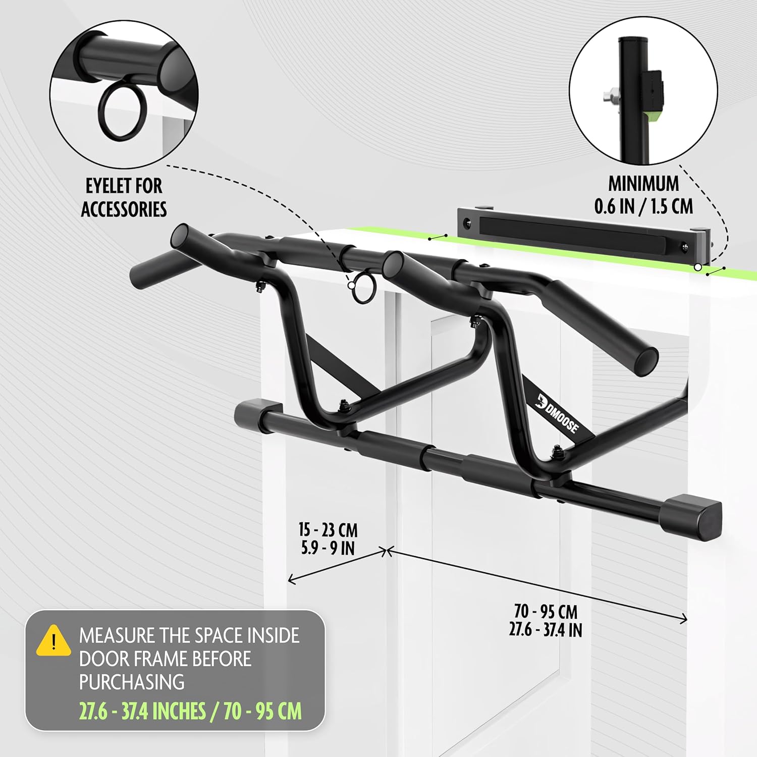 Pull Up Bar for Doorway - Upto - Chin Bar Doorway reseña y precio