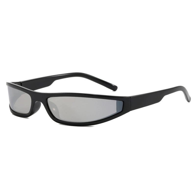 Y2K Narrow Rectangle Wrap Arou - Outdoor Sport Glasses reseña y precio