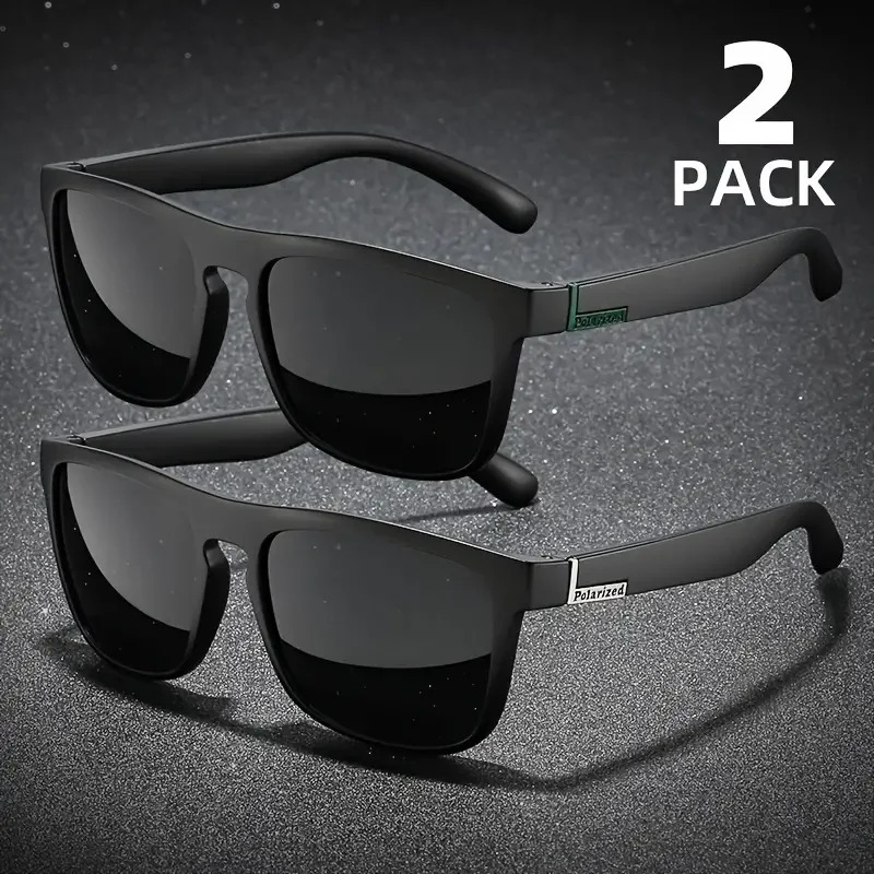 2PCS Fashion Square Sunglasses - Outdoor Sport Glasses reseña y precio