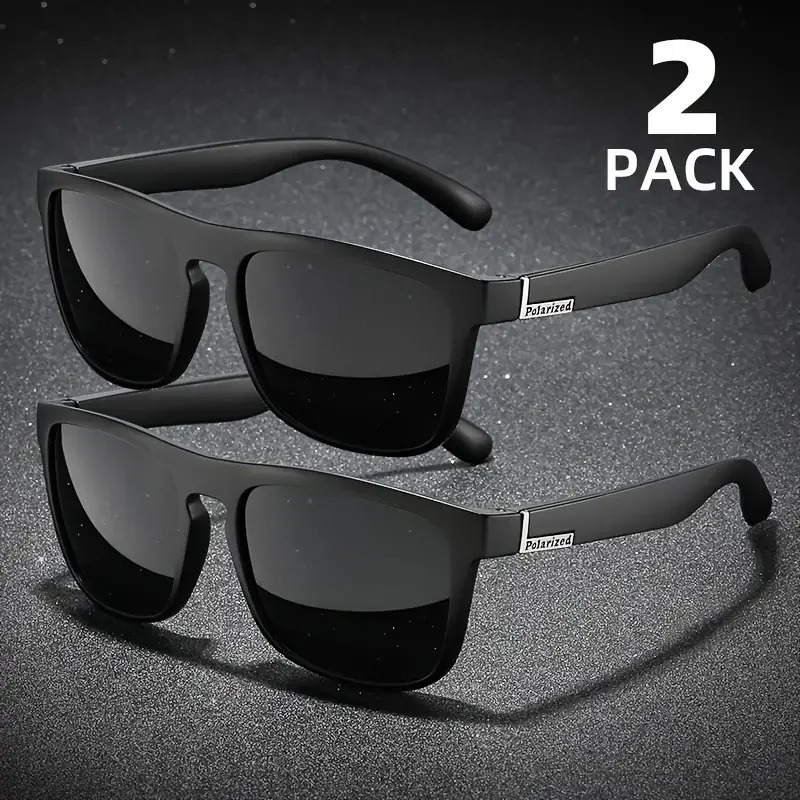 2PCS Fashion Square Sunglasses - Outdoor Sport Glasses reseña y precio