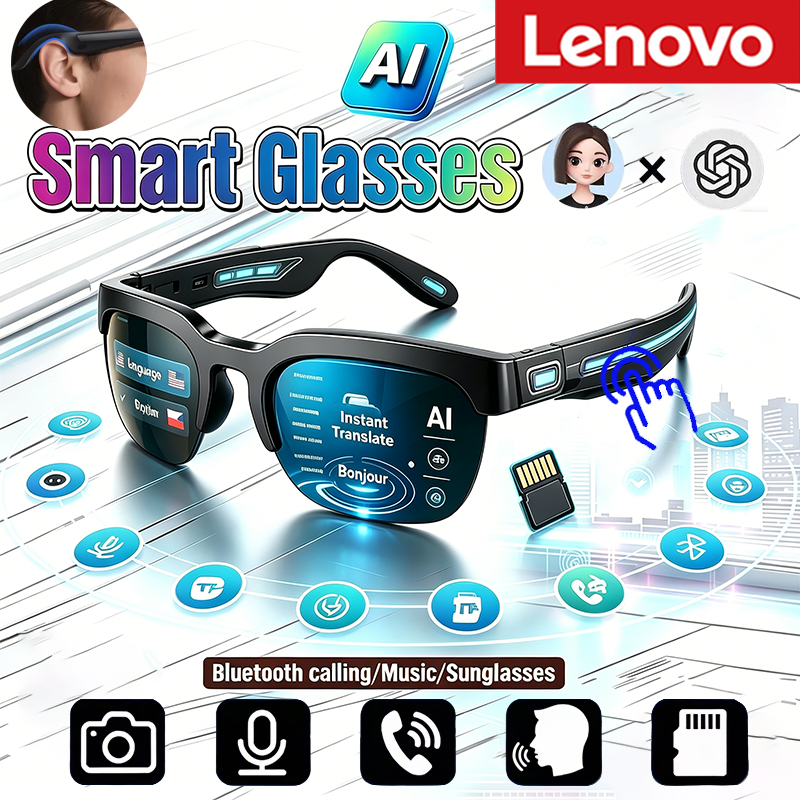 Lenovo HOT BT Audio Bone-Condu - Outdoor Sport Glasses reseña y precio