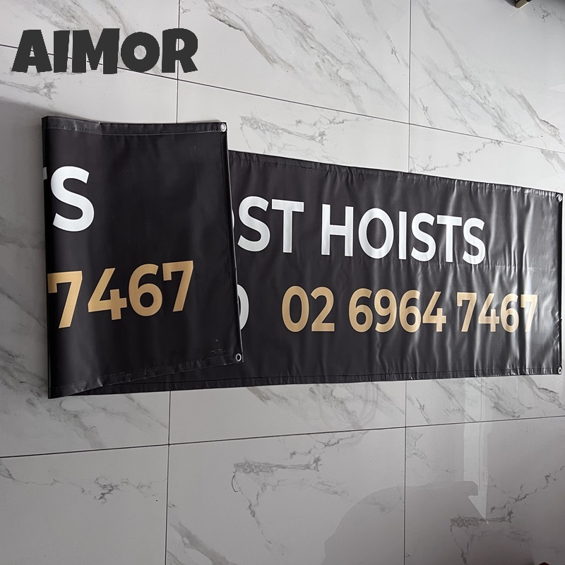 Advertising Banner Double-side - Outdoor Sport Background reseña y precio