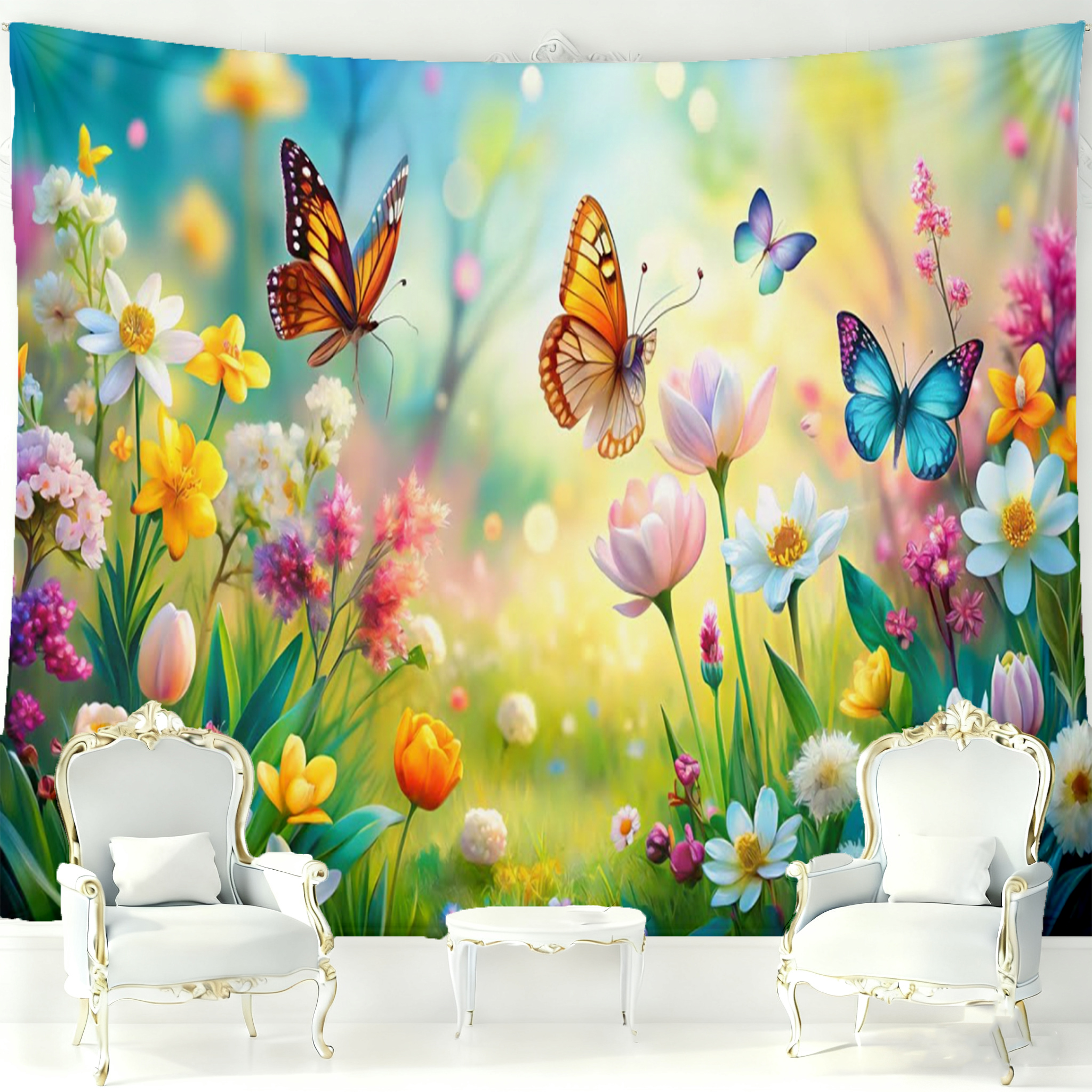 Wedding Flower Wall Theme Part - Outdoor Sport Background reseña y precio