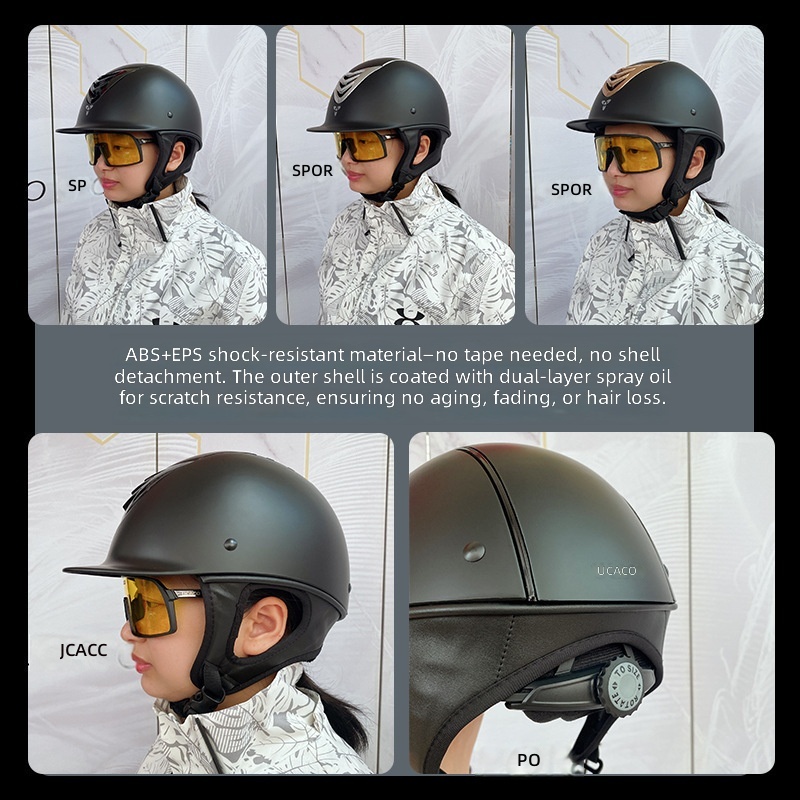 Summer Breathable Protective E - Equestrian Helmet reseña y precio