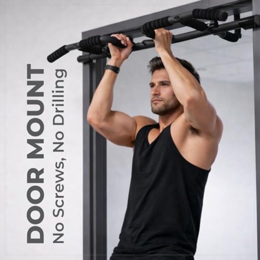 Doorway Pull Up Bar Set with S - Chin Bar Doorway reseña y precio