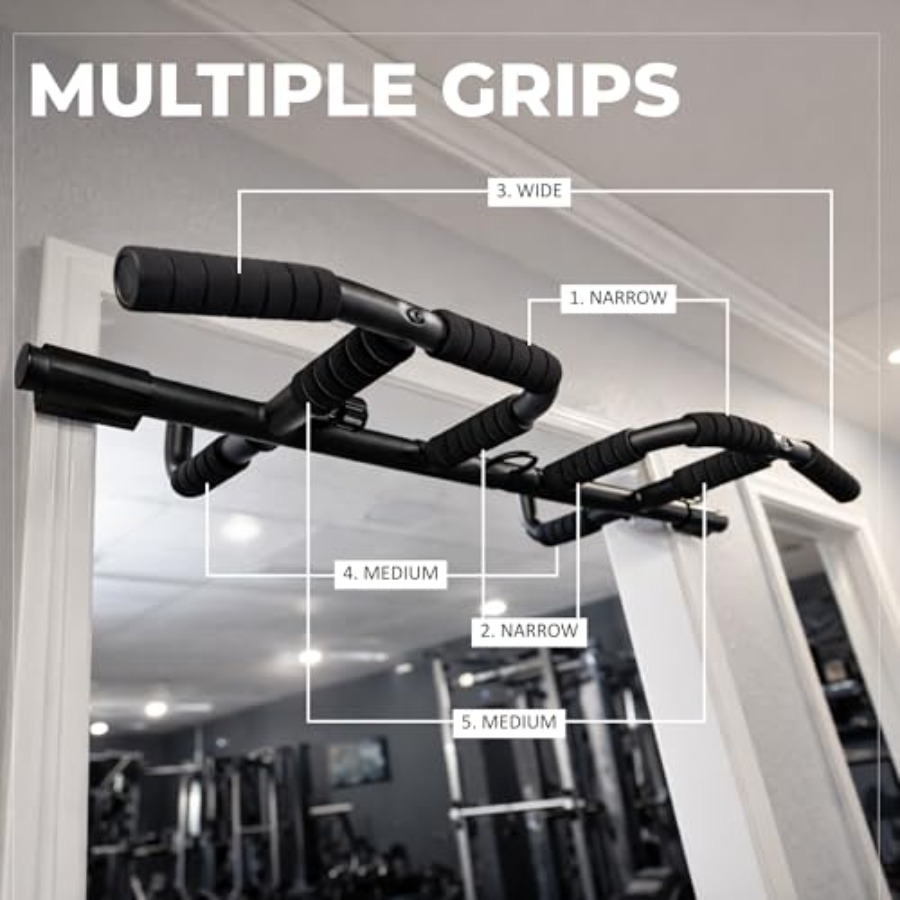 Doorway Pull Up Bar Set with S - Chin Bar Doorway reseña y precio