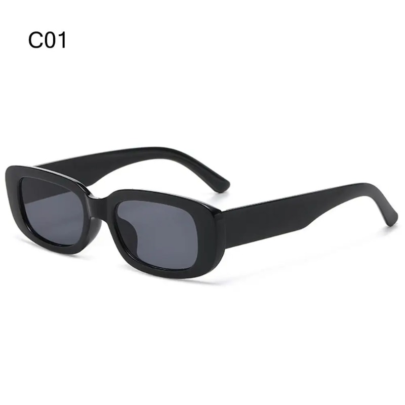 Women Men Steampunk Rectangle  - Outdoor Sport Glasses reseña y precio