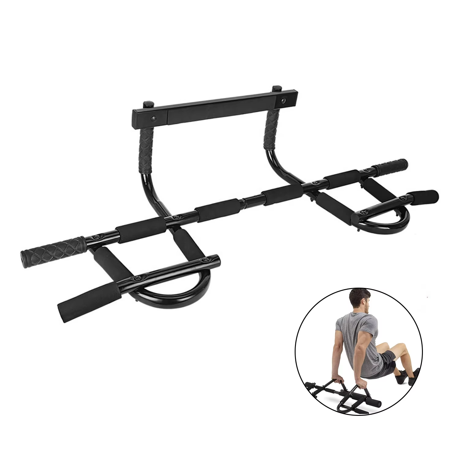 Fits Doors Upper Body Workout  - Chin Bar Doorway reseña y precio