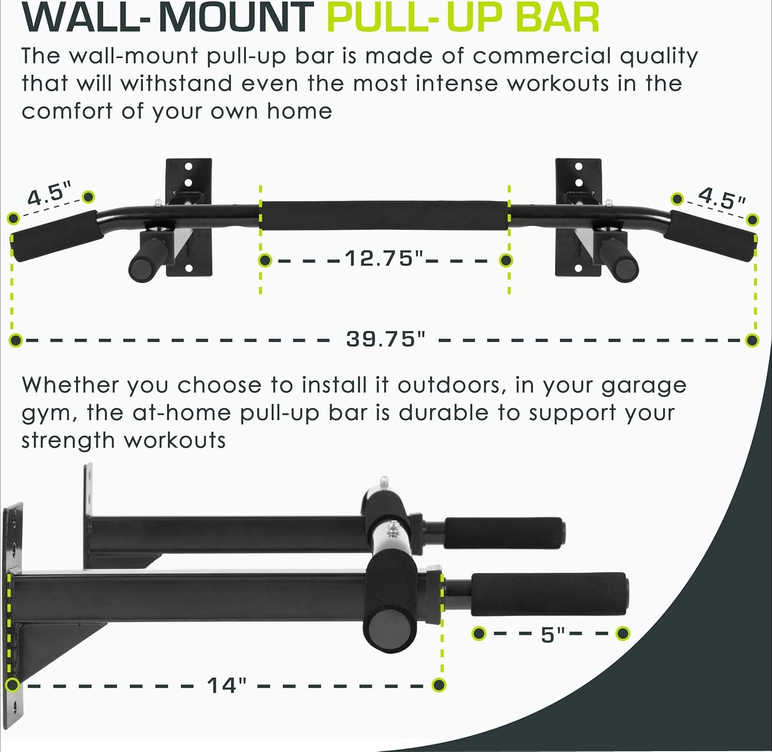 Heavy Duty Doorway Mount Pull  - Chin Bar Doorway reseña y precio