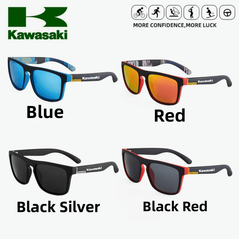4 colors Kawasaki Polarized Su - Outdoor Sport Glasses reseña y precio