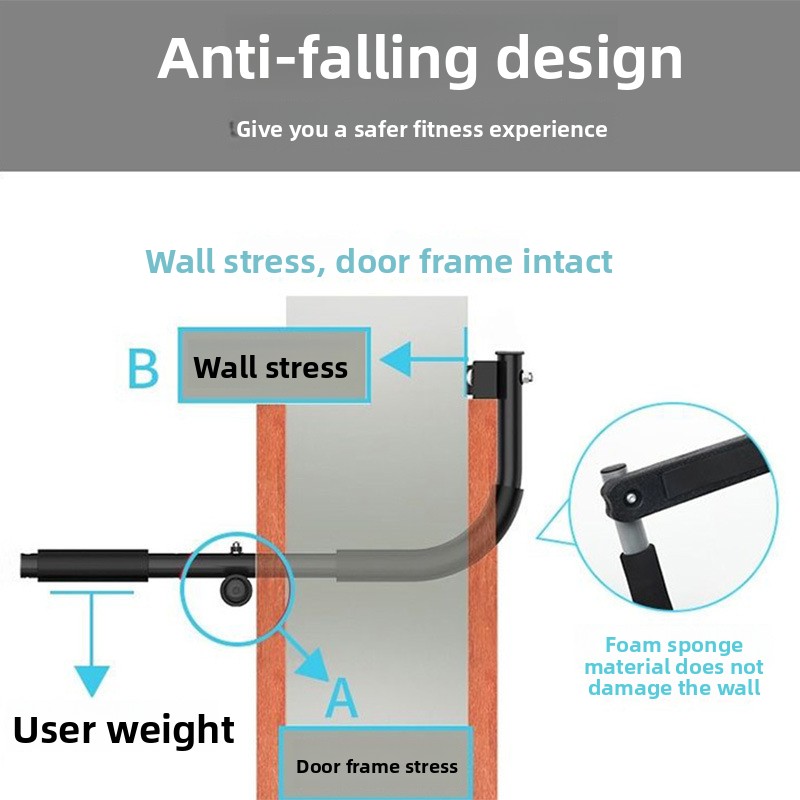 Home Use Steel Doorway Wall Mo - Chin Bar Doorway reseña y precio